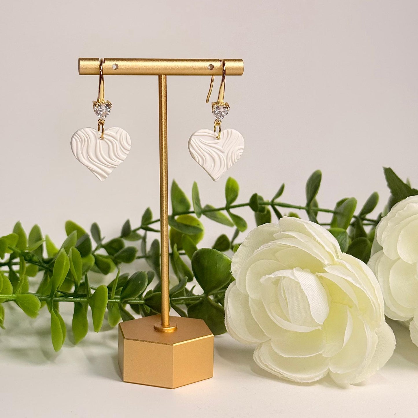 Heart Wave Earrings - 6 Colors!