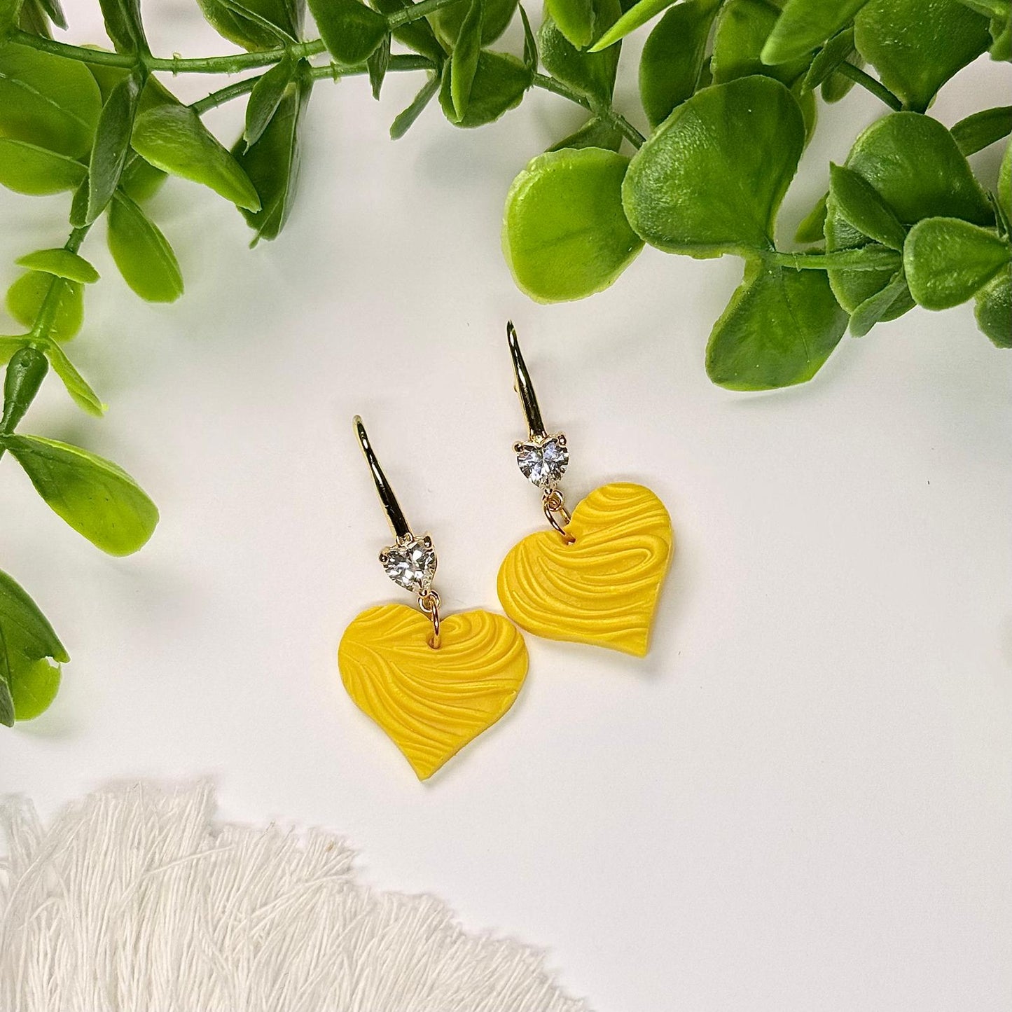 Heart Wave Earrings - 6 Colors!