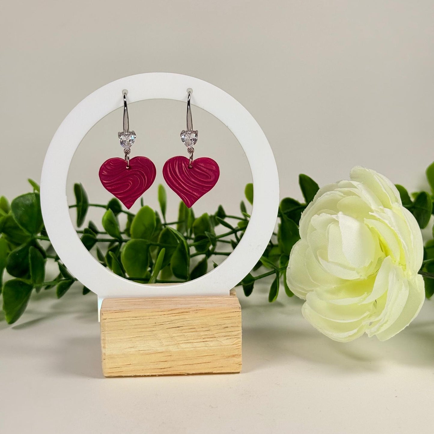 Heart Wave Earrings - 6 Colors!