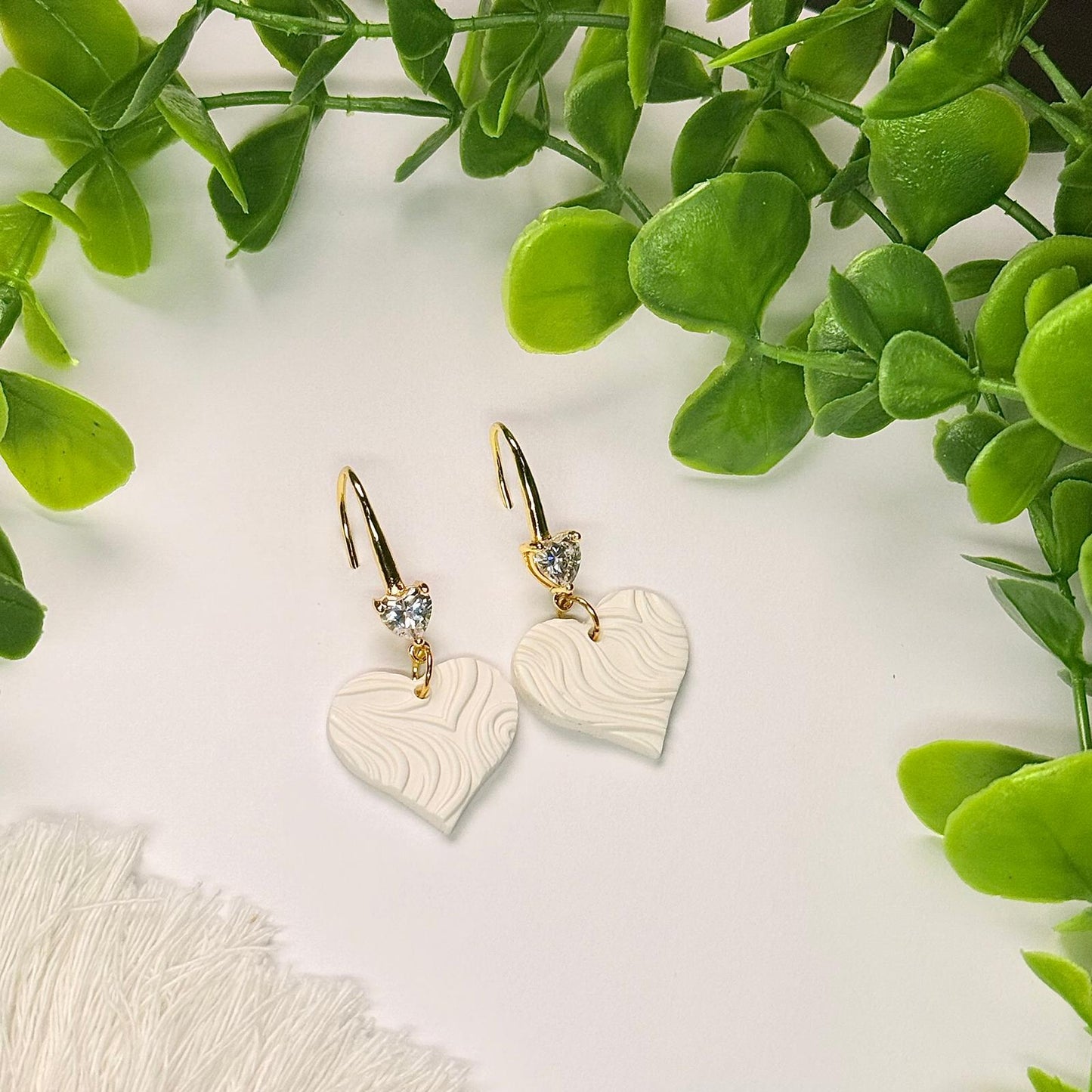 Heart Wave Earrings - 6 Colors!