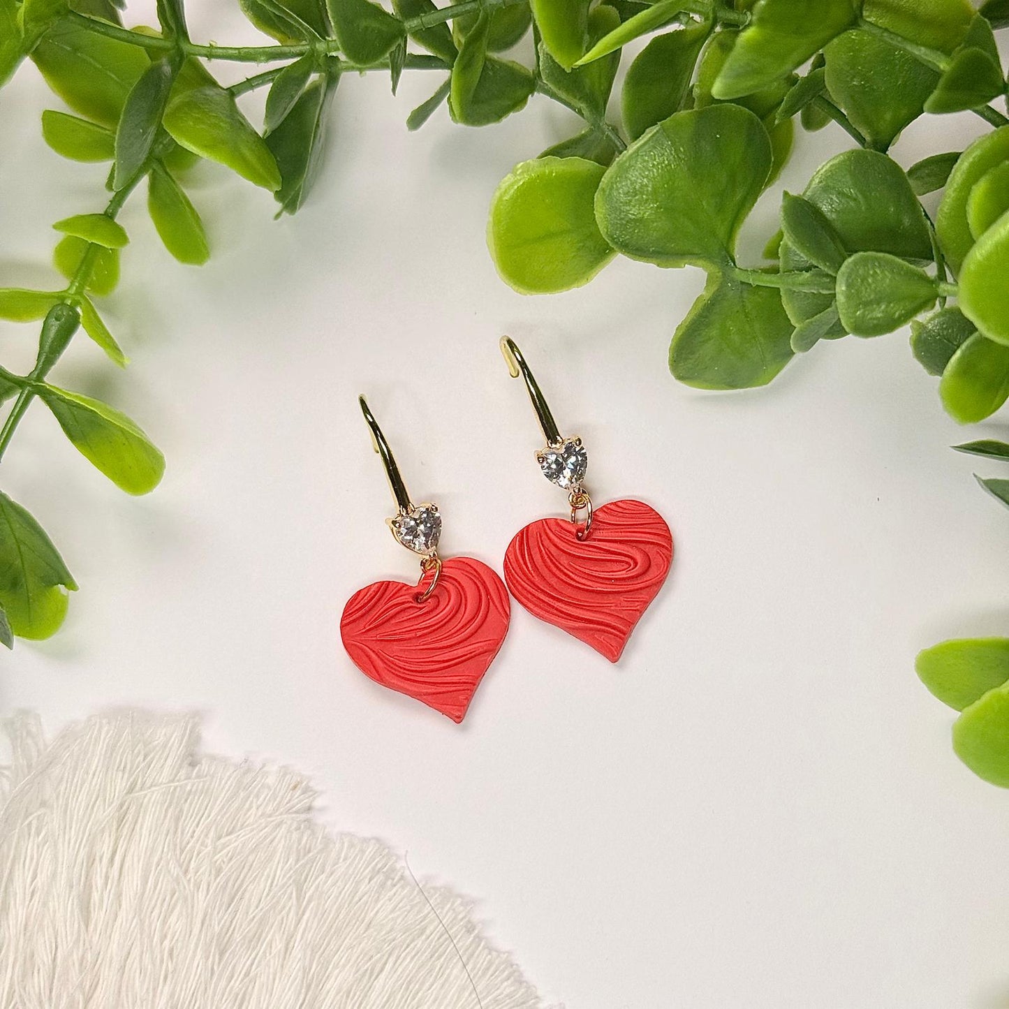 Heart Wave Earrings - 6 Colors!
