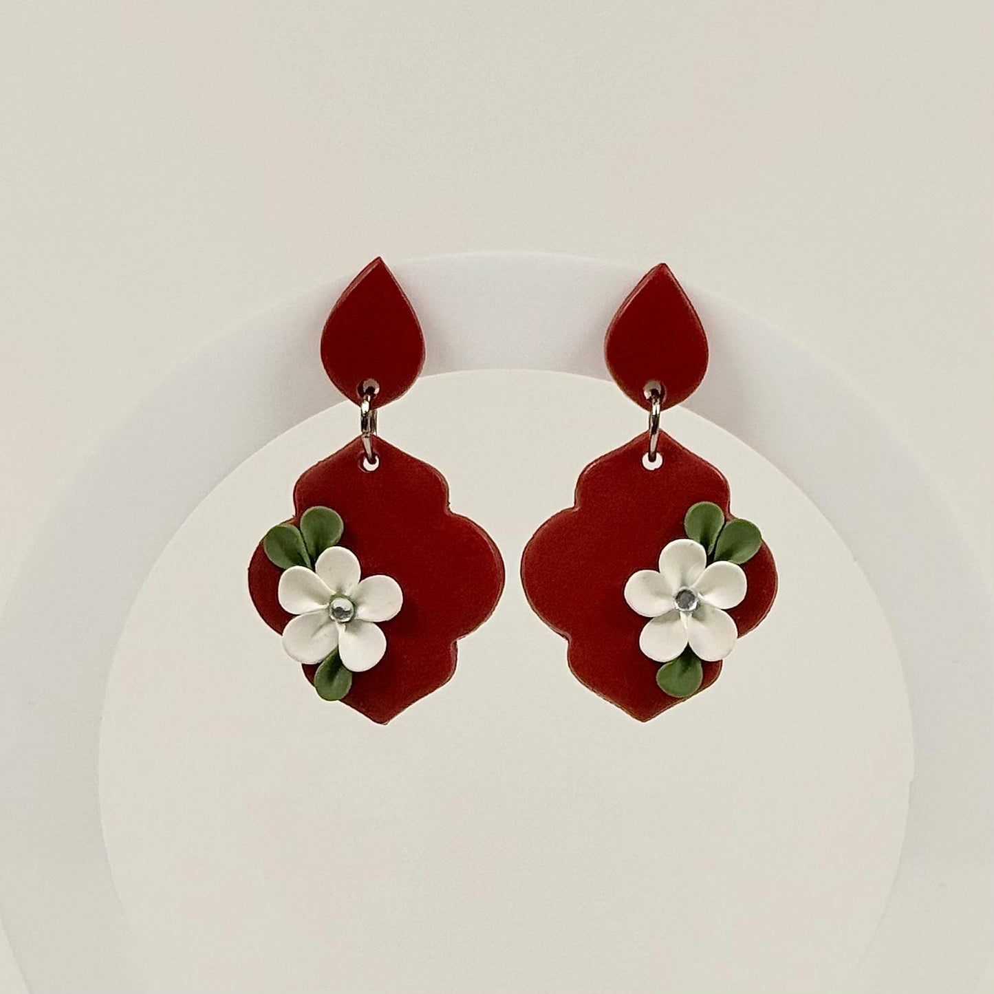 Christmas Eve Floral Earrings