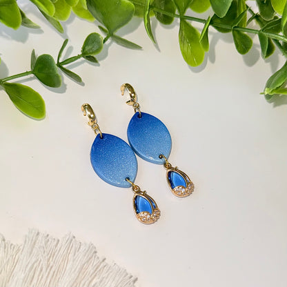 Shimmery Night Sky Earrings