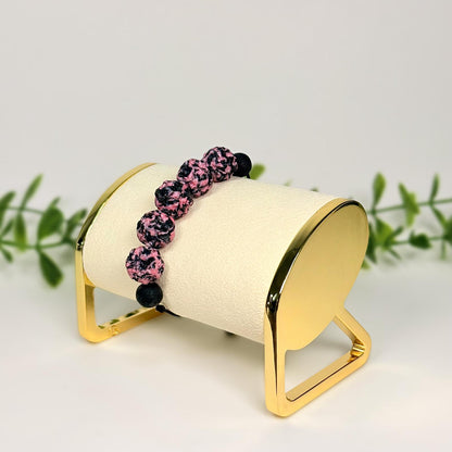 Noir Rose Textured Beads Set