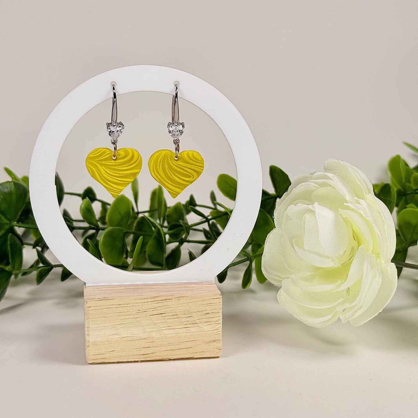 Heart Wave Earrings - 6 Colors!