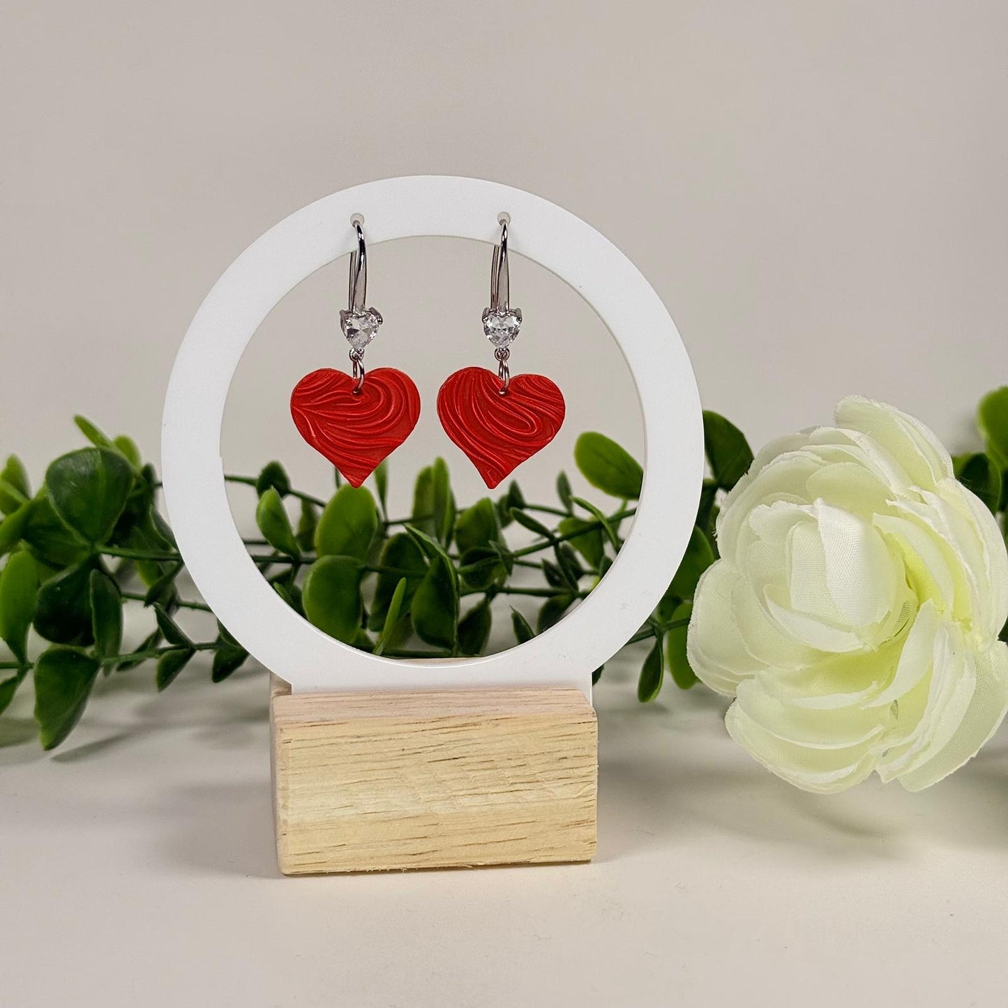 Heart Wave Earrings - 6 Colors!