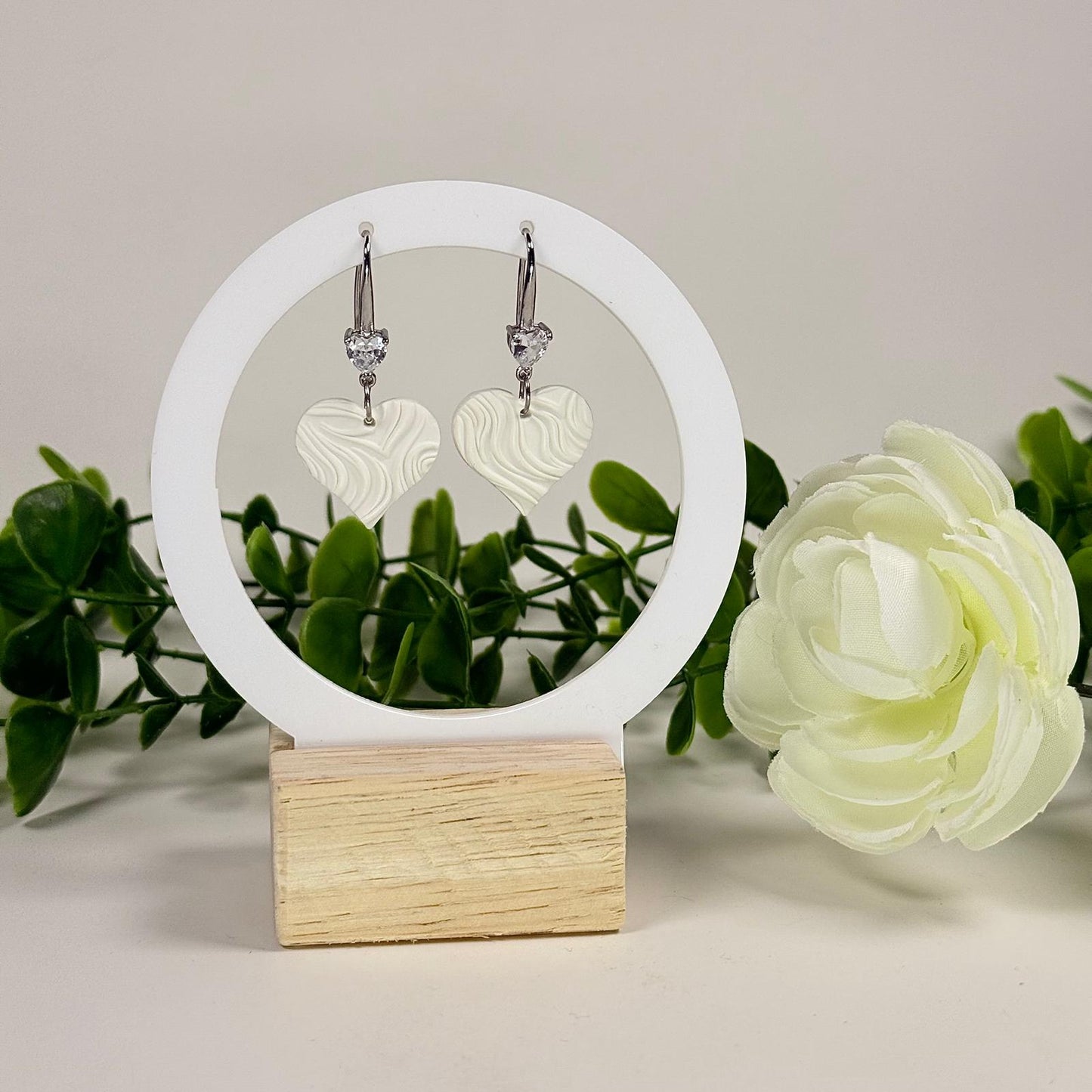 Heart Wave Earrings - 6 Colors!