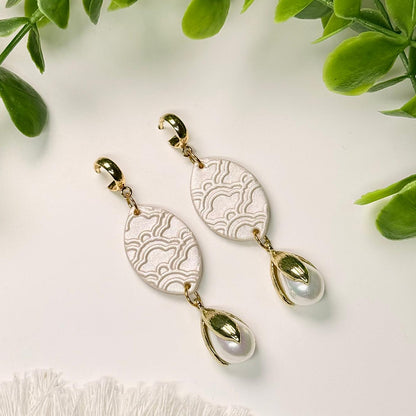 Ivory Pearl Earrings